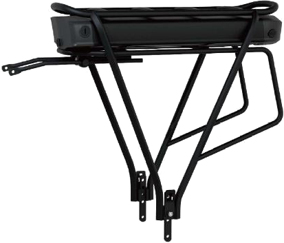 Baterija v prtljažniku za električno kolo