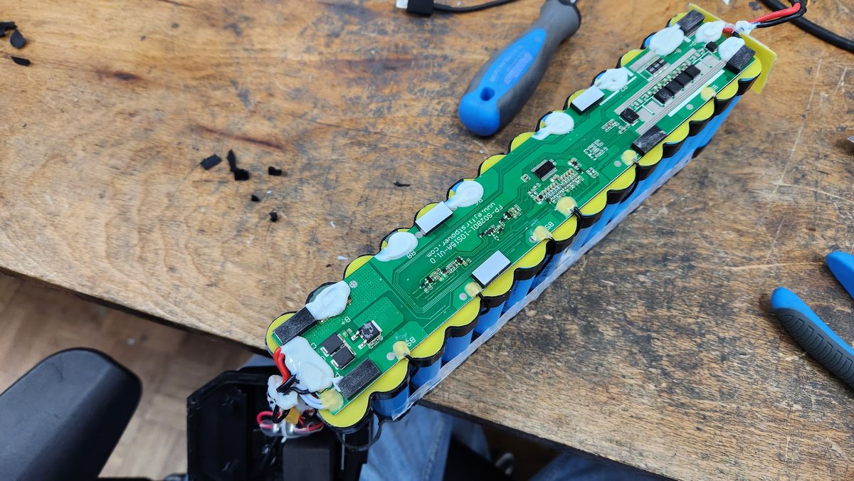 Popravilo baterij za električna kolesa