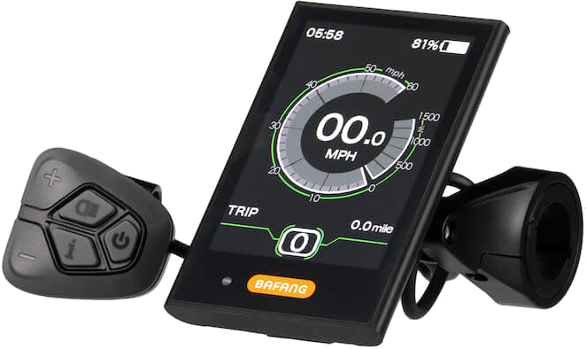 Zaslon DPC18 za električno kolo